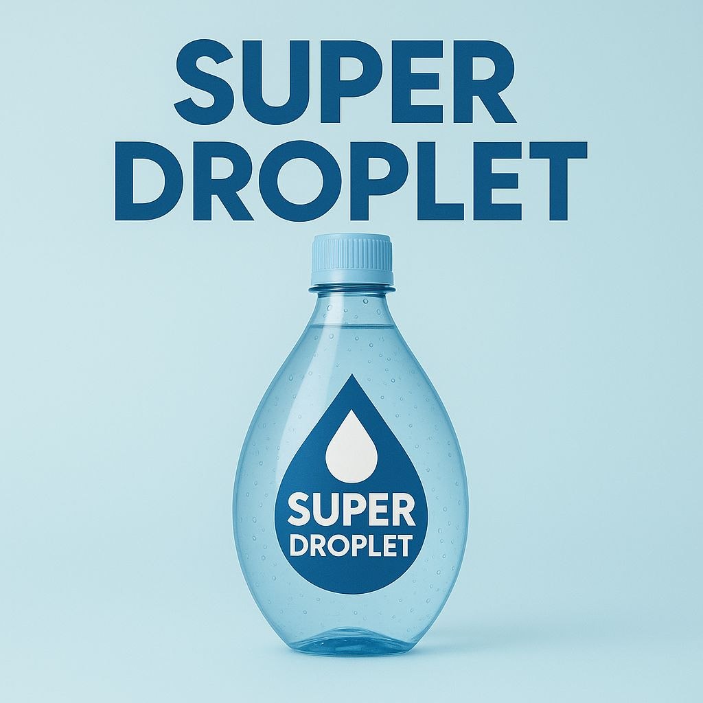 SuperDroplet — the symbol of intentional hydration